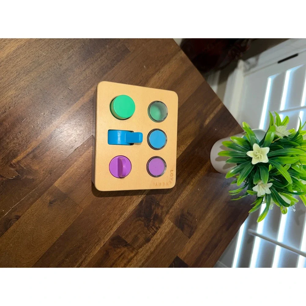 Lovevery Button and Switch Box Montessori Toddler Toy The Babbler Play Kit
